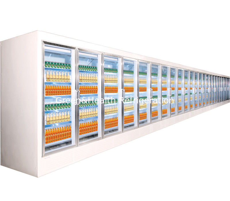 Pre - Make Multideck Open Chiller Supermarket Projects For Convenience Stores