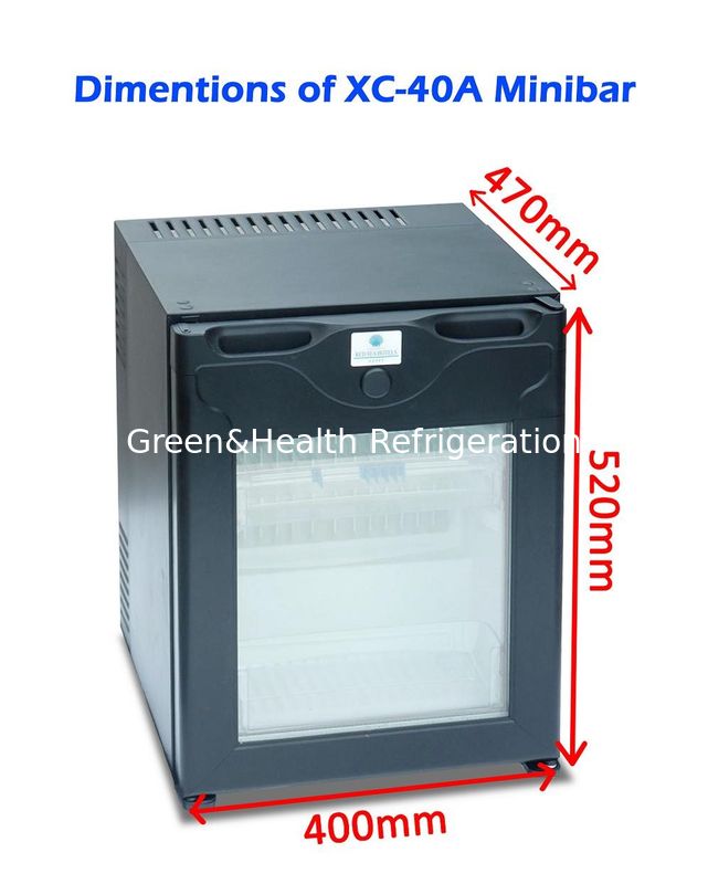 Single Door Commercial Hotel Mini Bar Refrigerator Electric For Home / Car