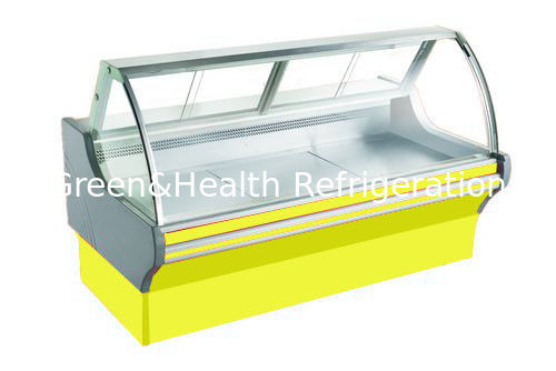 395w Deli Display Refrigerator With Front Flip / Non - Flip Glass Door