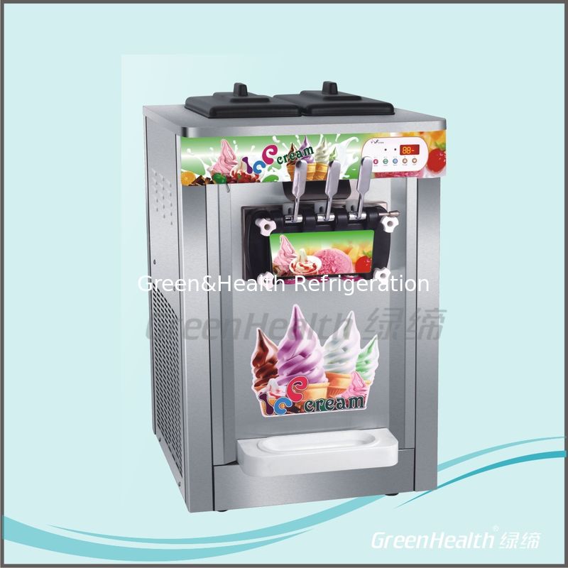 Low Noise Industrial Ice Cream Maker Machine With LED Display Auto - Operationn