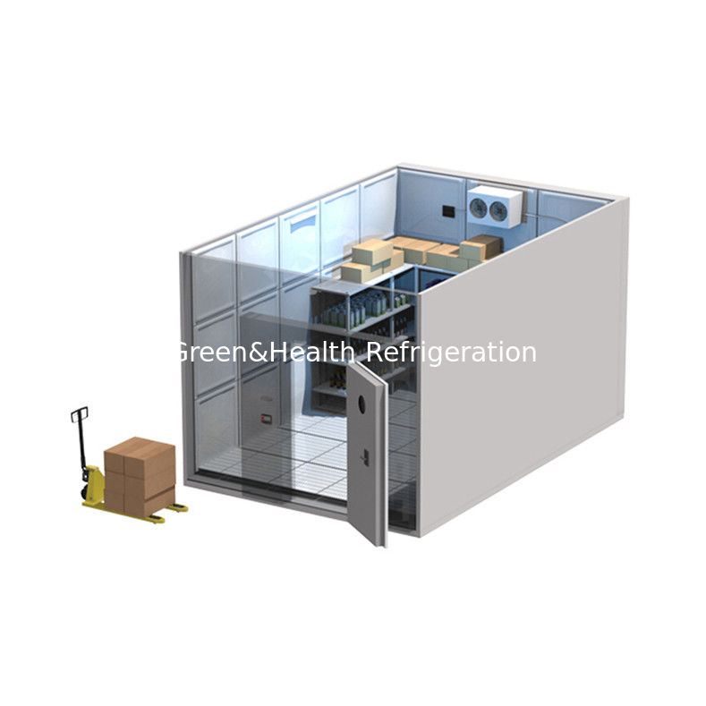 100mm Thickness Fish Modular Cold Room Warehouse Refrigeration Equipment
