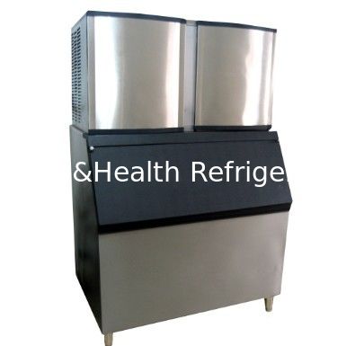 1 Ton / 24h Air Cooling Ice Making Machine For Milk Tea Shop