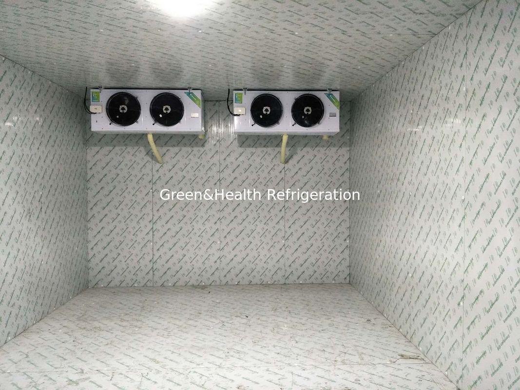 Walk In Chiller Cold Storage Room With PU Panel For Meat / Vegetable