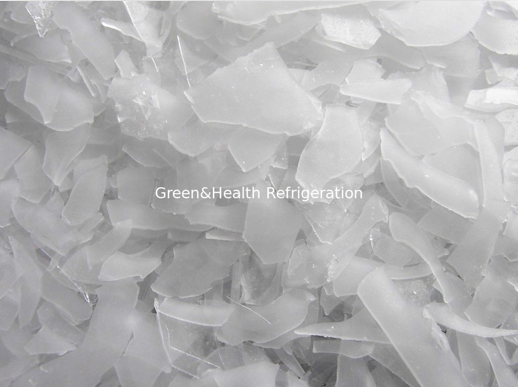 Commercial Seafood Display 1 Ton Flake Ice Maker For Fishery One Year Warranty