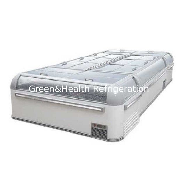 1000L Open Top Meat And Fish Deep Display Freezer For Supermarket