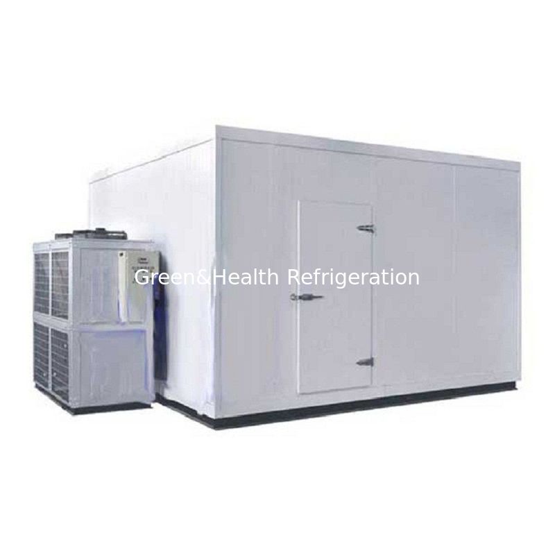 Walk In Chiller Cold Storage Room With PU Panel For Meat / Vegetable