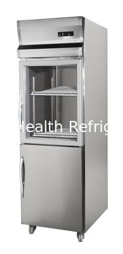 3 Layers Shelf Commercial Upright Freezer , Stainless Steel Fridge 500L 1000L