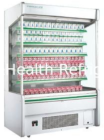 Designer open showcase chiller/Supermarket display refrigerator/Upright cabinet/Multi-deck case