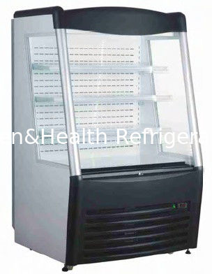 hot selling restaurant food display refrigerator,supermarket open display chiller and freezer