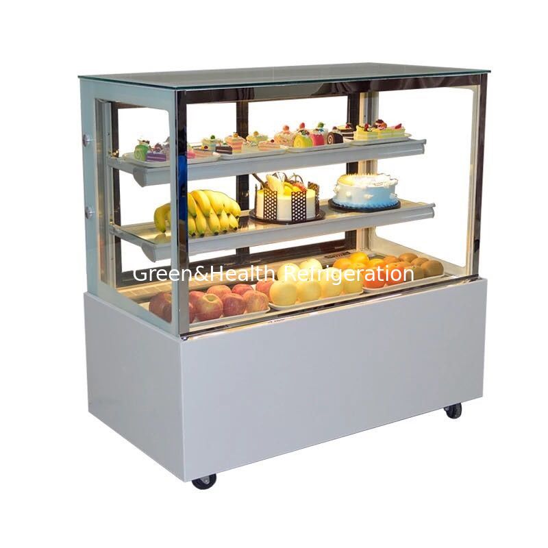 Drawer Type Bakery Cake Display Refrigerator Showcase For Restaurant