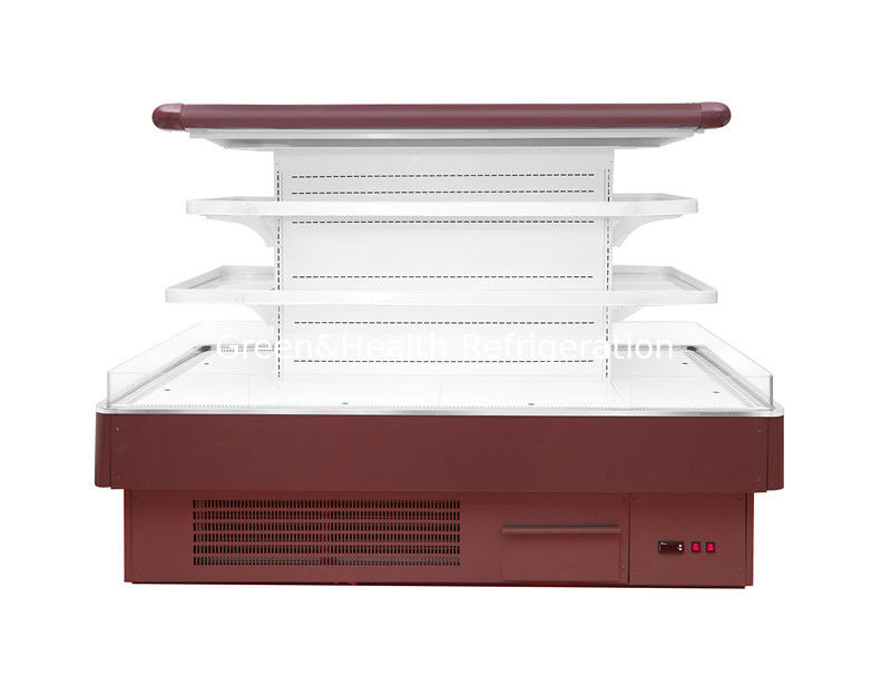 Customized Color Multideck Open  Chiller  Supermarket Showcase Air Cooler Type