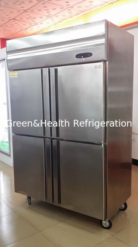Luxurious Four Doors Stainless Steel Refrigerator With Digital Controller