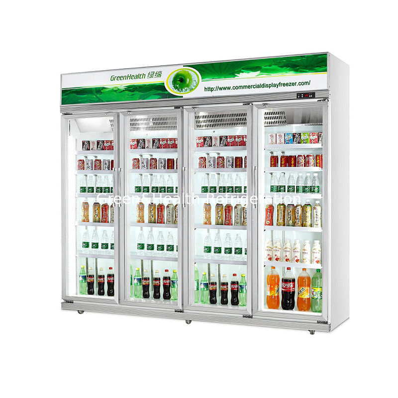 Low Price Wholesale Commercial Fridge Double Door Supermarket Compressor Refrigerant Equipment