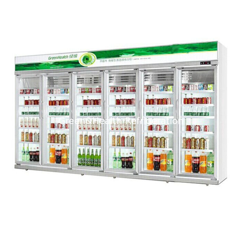 Low Price Wholesale Commercial Fridge Double Door Supermarket Compressor Refrigerant Equipment
