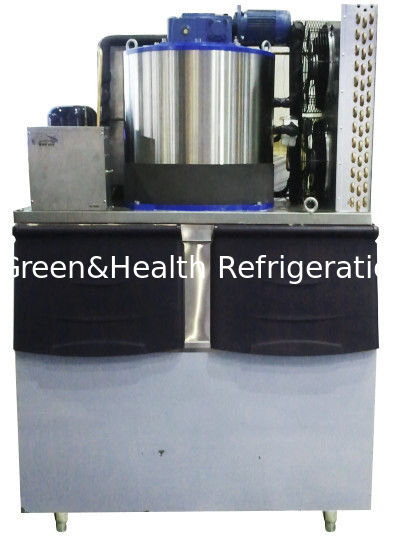 Hot-selling automatic large capacity undercounter flake ice making machine/commercial flake ice maker for fresh s