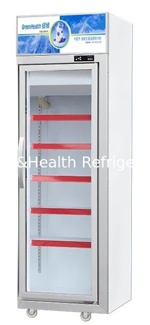 Single Door Commercial Upright Feezer For Redbull And Milk Water Cooler
