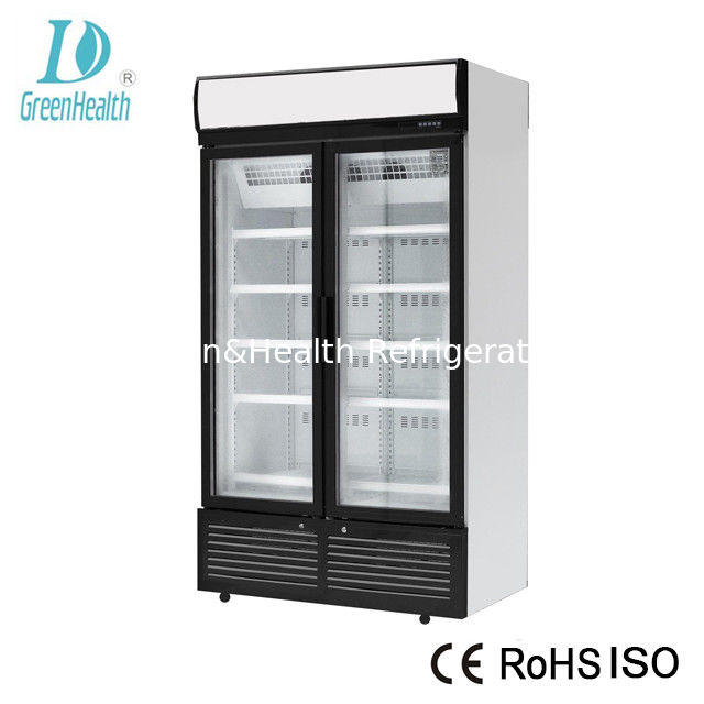 Static Cooling Soft Drink Storage Commercial Upright Freezer With Panasonic Compressor