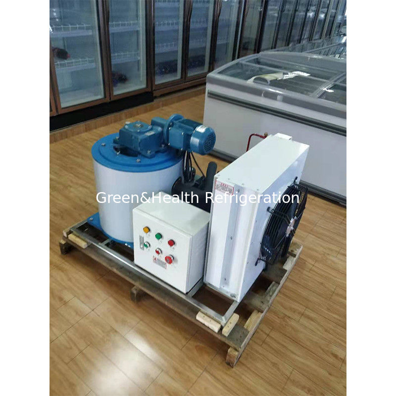 Supermarket Commercial Multideck Flake Ice Machine Single Temperature Type