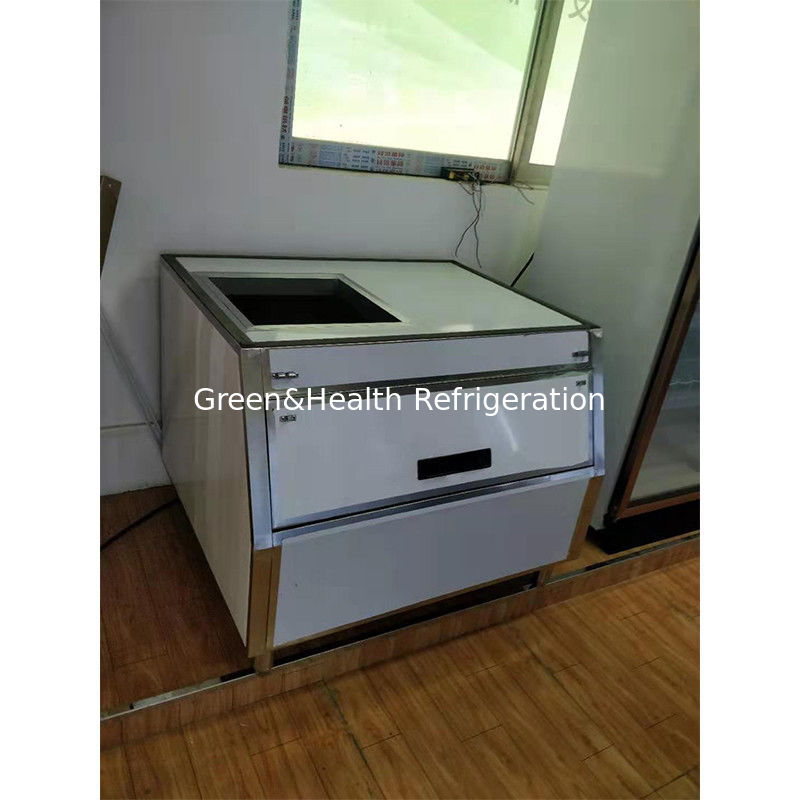 Supermarket Commercial Multideck Flake Ice Machine Single Temperature Type