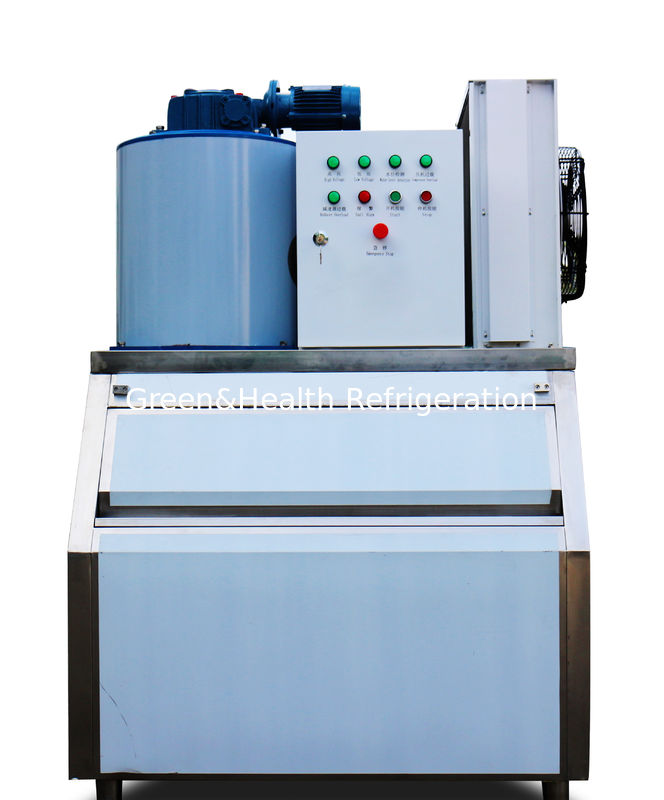 0.2t/H-0.3t/H Water Flake Ice Maker For Fresh Fish Shop / Market  , Home