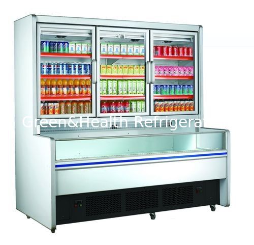 Commercial Combined Refrigerator Freezer with Dual-Temperature Zones, Auto-Defrost, and High-Efficiency Compressors - Samba Hybrid