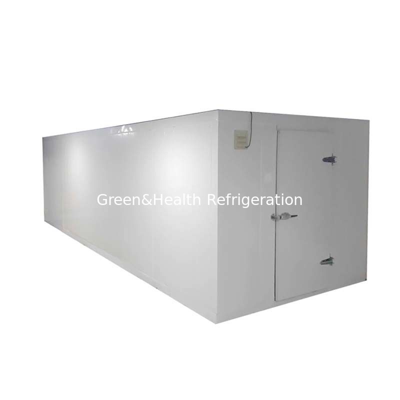 Double - Side Colored Steel Pu Panels Walk In Cold Room Compressor 40ft Storage Container