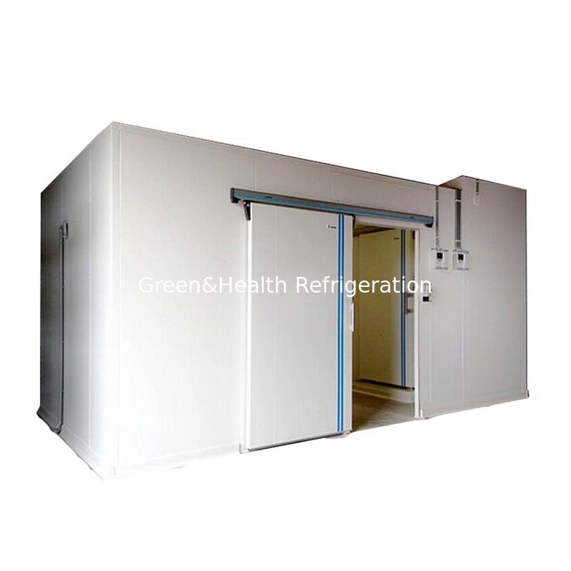Double - Side Colored Steel Pu Panels Walk In Cold Room Compressor 40ft Storage Container
