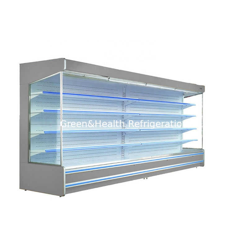 Single - Temperature Style Open Type Half Multideck Cabinet Meat Display Cabinet