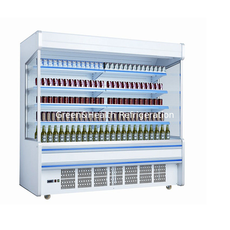 Single - Temperature Style Open Type Half Multideck Cabinet Meat Display Cabinet