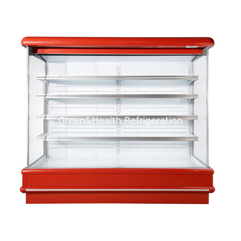 Integrated Merchandise Multideck Display Fridge Open Type Single Temperature