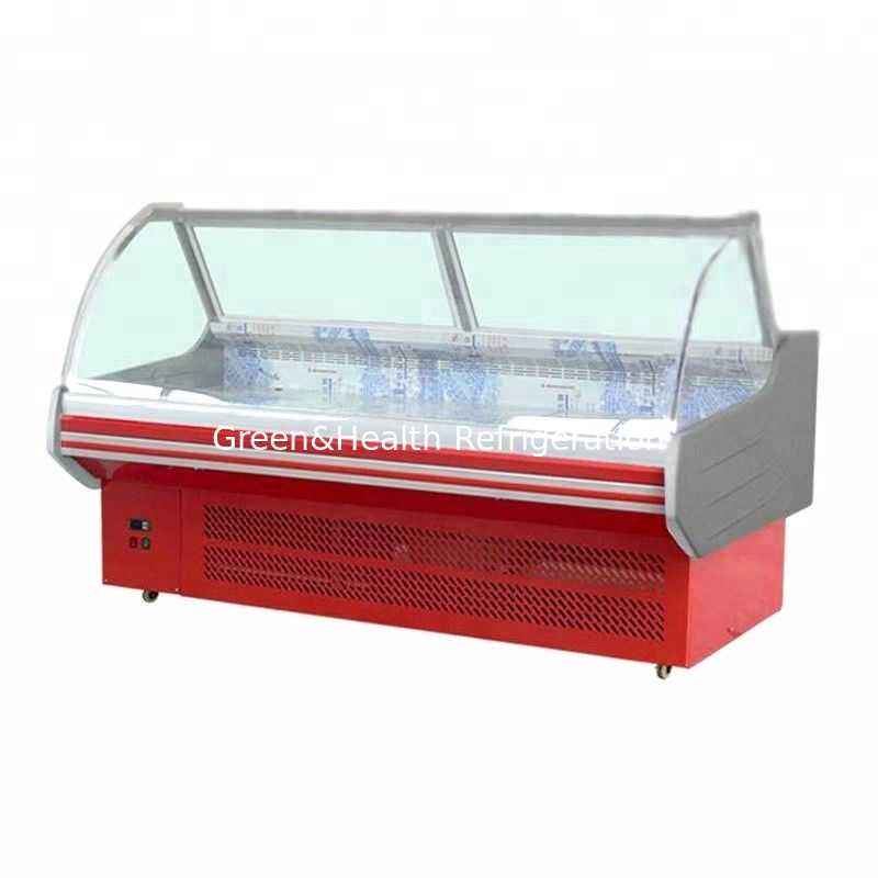 N-ST Climate Type Deli Food Hot Warmer Display Counter With Front Open Fix Glass