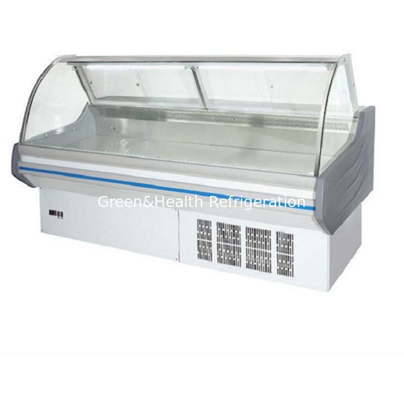 N-ST Climate Type Deli Food Hot Warmer Display Counter With Front Open Fix Glass