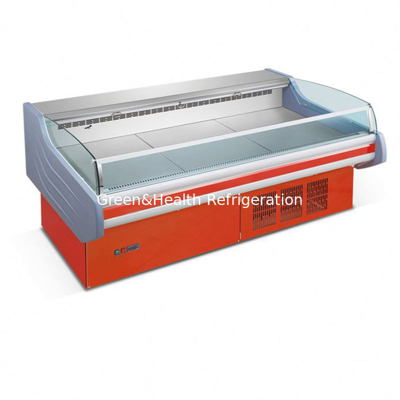 Hypermarket Deli And Fresh Meat Refrigerator Air Duct Structure Temperature 2℃-8℃