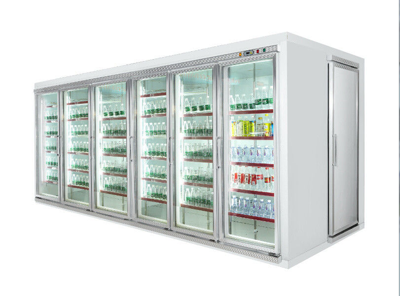 R404a Refrigerant Cold Storage Room With Back Loading For Supermarket