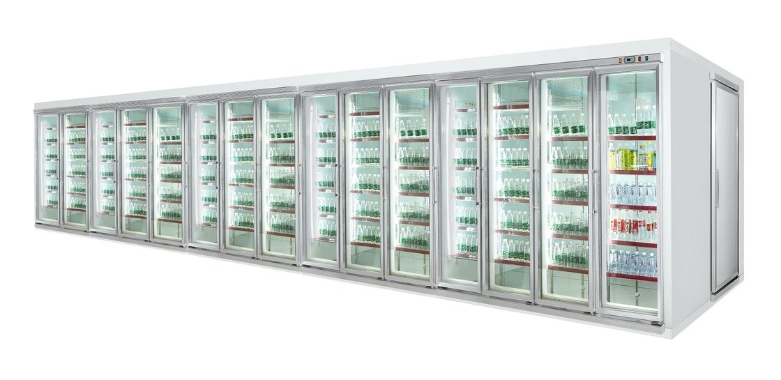 R404a Refrigerant Cold Storage Room With Back Loading For Supermarket