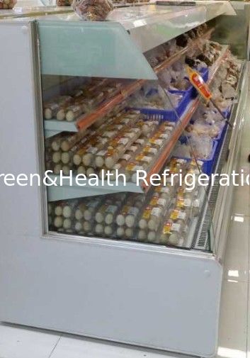 Corpeland / Pansonic Compressor Multideck Open Chiller Food Cart  to Customer Used in Supermarket