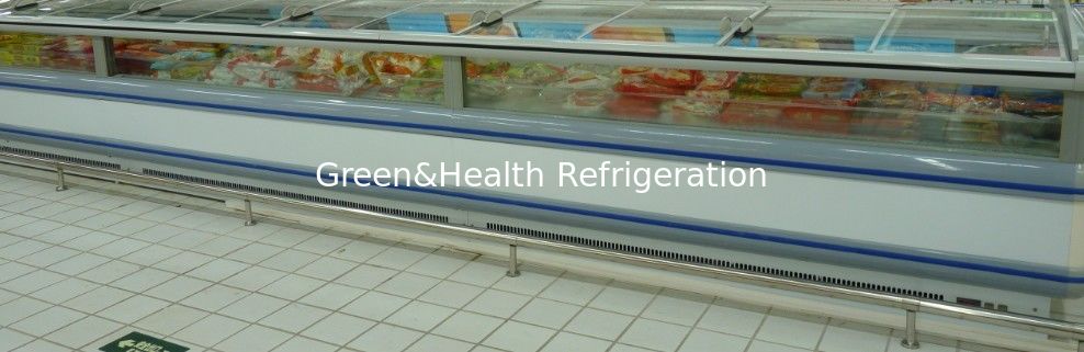 Supermarket Display Eat Chest Freezer Showcase With Self-contained  Compressor 