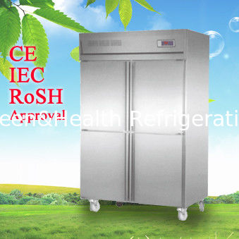 Low-energy Upright Stainless Steel Kitchen Commercial Upright Freezer CE CB ROHS
