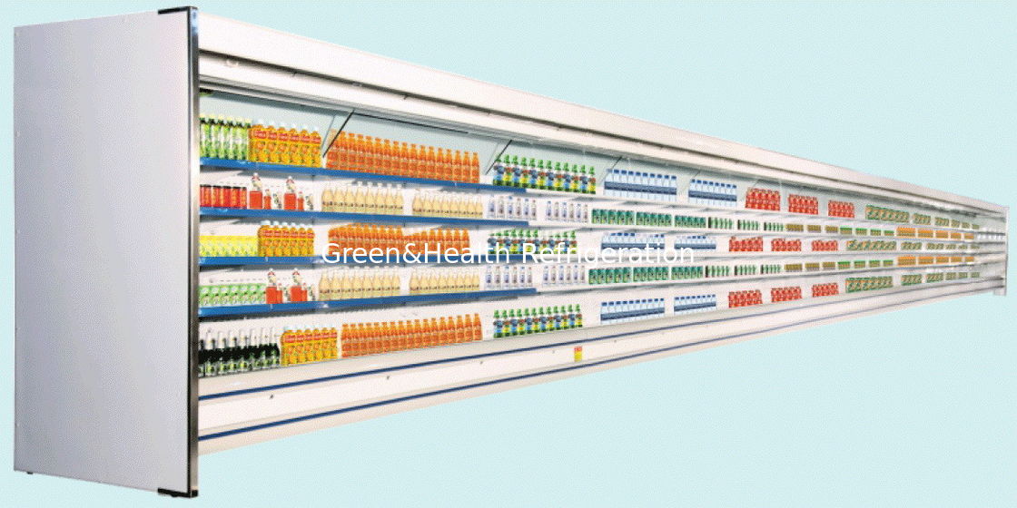 Multideck Open Chiller / Refrigerator Showcase for supermarket or commercial