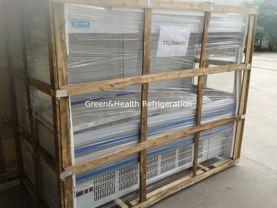 Multideck Open Chiller / Refrigerator Showcase for supermarket or commercial
