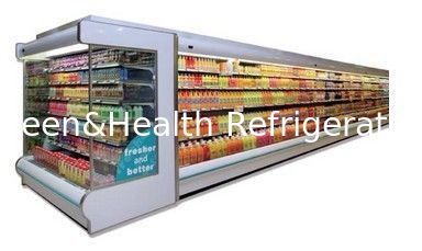 Supermarket Deck  Multi Open Chiller CE ROHS Vertical curtain curtain chiller