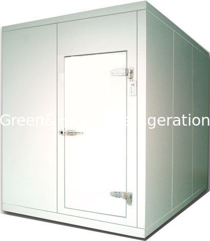 -18 ℃ Stainless Steel Walk In Cold Storage Room With Big Sliding Door