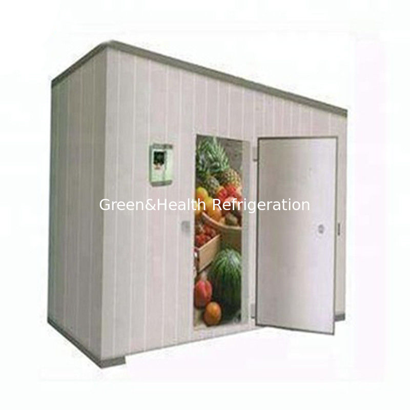 Customized Size Chiller Freezer Walk In Cold Rooms For Meat Seafood