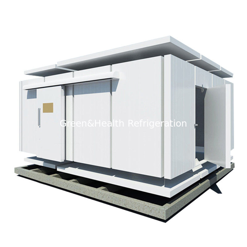 Customized Size Chiller Freezer Walk In Cold Rooms For Meat Seafood