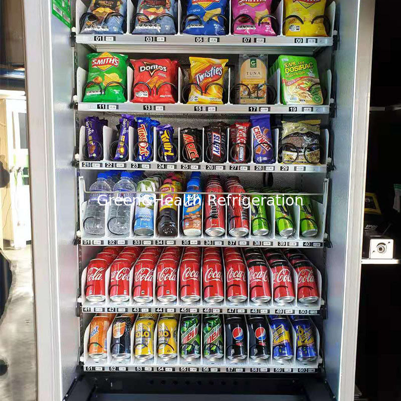 Commercial Beverage Display Refrigerator with Custom LED Lighting, Self-Closing Door, and Danfoss/Embraco Compressor