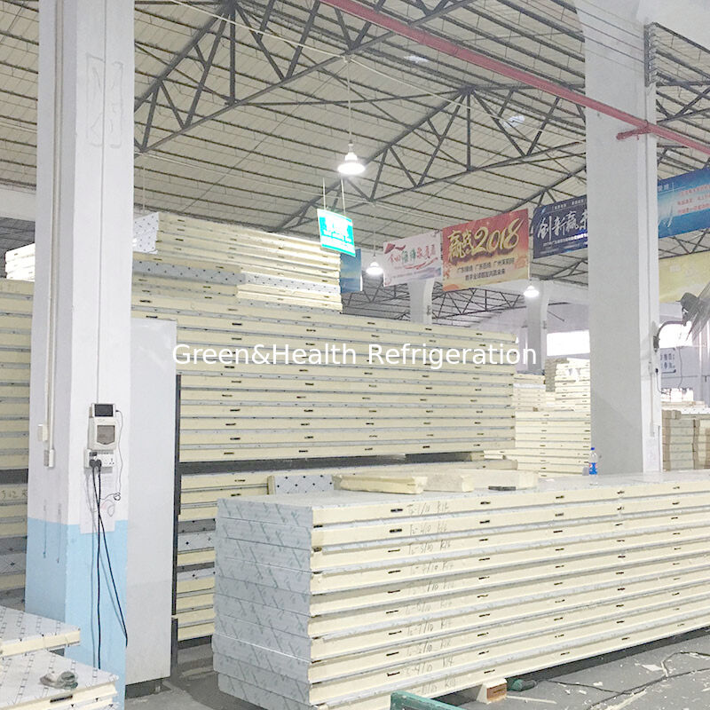 Pu Sandwich Panel For Cold Room Timber Look Refrigeration Panels Camlock Panel PU