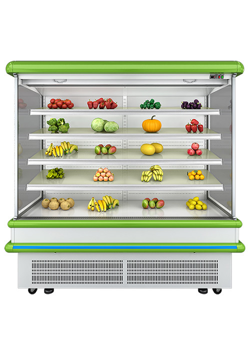 Multideck Commercial Display Freezer Fruit Vegetable Open Display Cooler Energy Efficiency