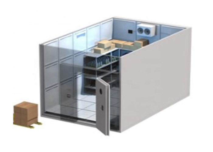 Custom Fish Chicken PU Panel Cold Storage Room Walk In Freezer Temperature -18C To 0 C
