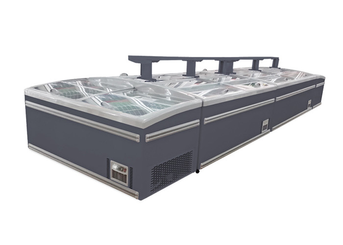 2.5 Meter Length Commercial Display Freezer Ice Cream Showcase