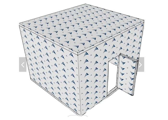 30M3 Food Storage Freezer PU Panel Walk In Cold Storage Room Condensing Unit Refrigerators